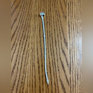 Pandora Barrel Clasp Chain Bracelet Sterling Silver Size 7.1 inches